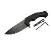 Zero Error 7-12 Black Çakı 22 Cm Manuel, Kemerlikli - 1