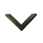 Kitap, Kapak, Menü, Albüm Köşesi, Büyük - 23x40mm, Eskitme, 10 Adet - 1