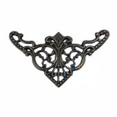 Dekoratif Köşe Süsü, Köşelik - Büyük, 31x55mm, Antik, 100 Adet - 1