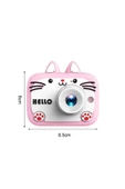 Hello Çocuk Dijital Fotoğraf Makinası 20 Mp Video Kaydedici 2.0 İnç Çift Kameralı Ks-102 - 8