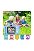 Çocuk Dijital Fotoğraf Makinası 20 Mp Video Kaydedici 2.0 İnç Çift Kameralı - 3
