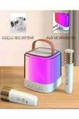 Karaoke Bluetooth Hoparlör Aggıy Ag-s7 Kablosuz Mikrofonlu Rgb Led Parti Işıklı - 1