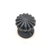 Antika Tarz Dekoratif Pirinç Açarlı Kapı Babası - 50mm, Oksit - 1