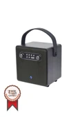Bts-1688 Yeşil Mikrofonlu Karaoke Bluetooth Hoparlör - 3