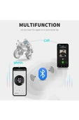 X63 Motosiklet Kask Kulaklık Intercom Işıklı Motorsiklet Interkom 5.3 - 3