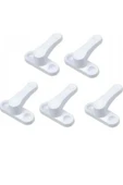 5 Adet Kırılmaz Metal Pimapen Pencere Emniyet Çocuk Kilidi - 1
