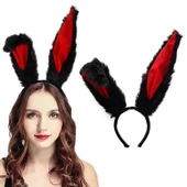 Peluş Mega Tavşan Kulağı Siyah - 2