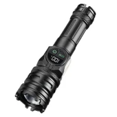Şarj Edilebilir Zoomlu El Feneri - Wison - 2500 Lümen - 25 Watt - 1