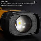 Şarj Edilebilir El Feneri - Wison - Led COB - 700 Lümen - 5 Watt - 7