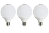 15watt E27 Duylu 6500kelvin Beyaz Işık 1350lümen A Enerji G95 Led Glop Ampul 3 ADET - 1