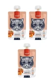 Wanpy Taze Somon & Tavuklu Kedi Et Ezmesi 90 Gr. X 3 Adet - 2