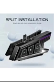 Bt40 Kask Kulaklık Bluetooth Motosiklet Kulaklık Intercom 5.3 - 5