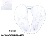 Bebek  Çocuk Peri Kanadı – Kostüm Tamamlayıcı Kanat 35x45 Cm - 1