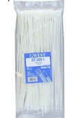 Gt 300-ı 300x3,6 mm Beyaz Kablo Bağı - 1