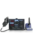 Sunline 852d /çift Dijital Ekran, 60w Kalem Havya, 750w Sıcak Hava Tabanca, Sline 852d Lehimleme Is - 1