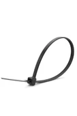 Kablo Bağı Naylon Cırt Kelepçe Plastik Kelepçe Klips 200x3,6 Mm Siyah - 1