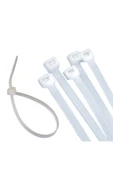 370x3,6 mm Beyaz Kablo Bağı 100 Adet - 1