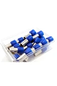25 Adet 50mm² Kablo Yüksüğü Bakır Mavi Yüksük - 1