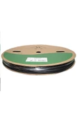 E-007 3.2mm Isı Ile Daralan Siyah Makaron ( 200 Metre ) - 2