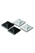 Tyk2828 28x28 mm Siyah 100 Adet Yapışkanlı Kroşe - 2
