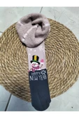 Ekinoks Havlu Şardonlu Kışlık Polar Tek Renk Külotlu Çorap - 2