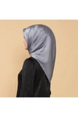 Sinem Düz Kristal Db-100 18 Gri Eşarp - 2