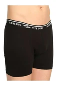 Seher Yıldız 3 ' Lü 3 Renkli 3 Adet Likralı Erkek Boxer - 2