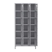 Soyunma Dolabı 18 Kişilik Metal Dolap, İşçi Soyunma Dolabı - 4