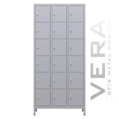 Soyunma Dolabı 18 Kişilik Metal Dolap, İşçi Soyunma Dolabı - 1