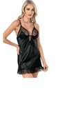 MOONGIRL PREMİUM MODEL SATEN ELBİSE / TEK PARÇA SATEN GECELİK - 3
