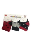 YETİŞ 3 lü Karton Set Bebek Çorabı - 2