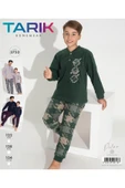 Tarık TARIK Uzun Kollu BABA-OĞUL Polar Kumaş Kışlık Sıcak Tutan Pijama Takımı-(AYRI AYRI SATILMAKTADIR) - 10