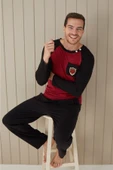 POLKAN Erkek Uzun Kollu Pijama Takımı- Seramony 32060-pijama/erkek Takım - 1