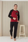 POLKAN Erkek Uzun Kollu Pijama Takımı- Seramony 32060-pijama/erkek Takım - 2