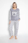 Pijamoni tissue Welsoft Polar Kadın Pijama Takımı - 5