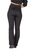 Love Fuchsia Underwear Kadın Yüksek Bel Ispanyol Paça Çelik Interlok Kumaş Toparlayıcı Tayt Pantolon iz yapmaz- - 2