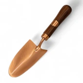 Paslanmaz Çelik Ergonomik Saplı Geniş Bahçe Küreği Çapa Tırmık Tarla Çim Peyzaj Bitki Fide Çiçek - 5