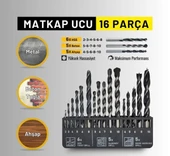 SGS 16 PARÇA AHŞAP/METAL/BETON MATKAP UCU SETİ - 4