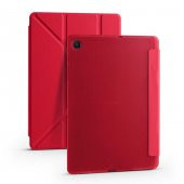 Galaxy Tab A7 10.4 T500 2020 Kılıf Kalem Bölmeli Smart Cover Standlı Kapaklı - 3