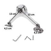 Lale Makas, Şeffaf, Kırılmaz Mobilya Kalkar - Düşer Plastik Mobilya Mutfak Dolap Kapak Makası - 2