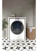 Dizayn Motion Çamaşır/Kurutma Makinesi Uyumlu Dolap 90x60x60 Beyaz - 2