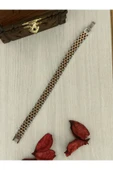 Stainless Steel 316l Çelik Paslanmaz Zincir Model Erkek Bileklik 21CM - 1