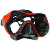 Star Diving Dalış Maskesi Yetişkin - 51704-KIRMIZI - 1