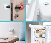 Şeffaf Silikon Mobilya ve Kapı Durdurucu Darbe Pedi 6 lı - 3