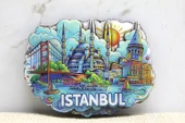 Ahşap İstanbul Temalı Magnet Alk4361 - 1