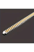Rlx Erkek Bileklik 316L Çelik Parlak 15 Mm. Paslanma Ve Kararma Yapmaz 21cm - 4