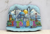 Ahşap İstanbul Temalı Magnet Alk4360 - 1