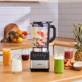 Karaca Color Touch Screen Smoothie Blender Inox 1200W - 1