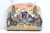 Ahşap İstanbul Temalı Magnet Alk4364 - 1