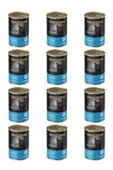 Somonlu Kısırlaştırılmış Yetişkin Kedi Konservesi 400 gr x 12 Adet - 1